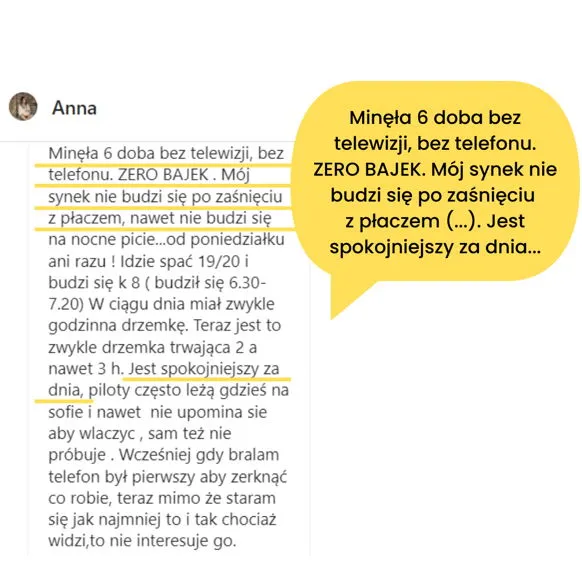 Opinia rodzica - pełna historia