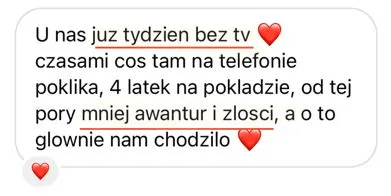 Opinia rodzica